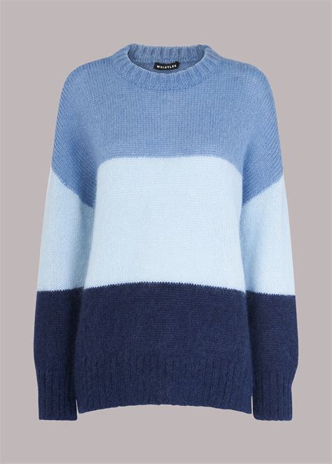 prada mohair stripe knit